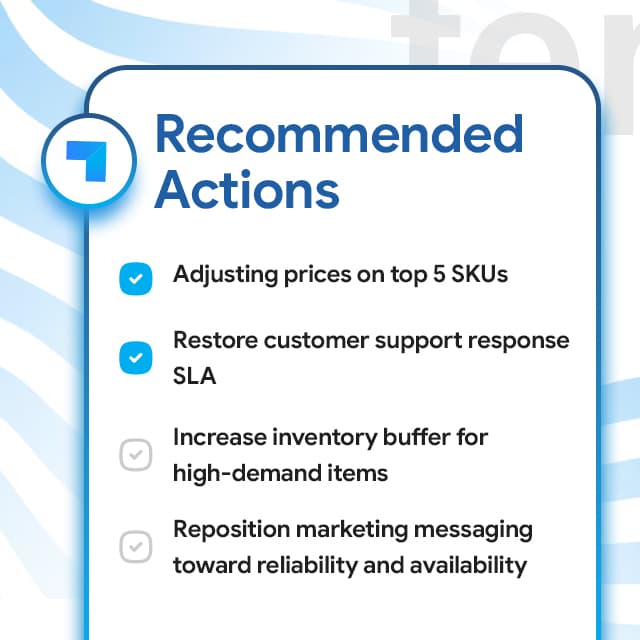 Act on Fennix decision-ready recommendations
